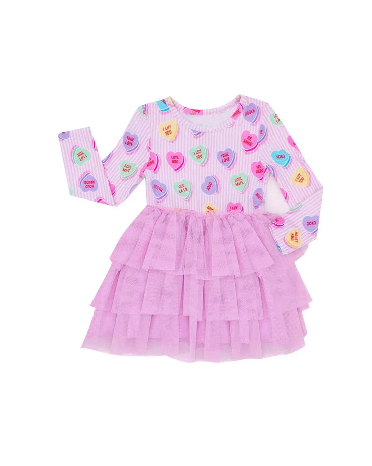 11.15 MOQ:5pcs GLD1502 pre-order toddler girl clothes heart print girl Valentine dress