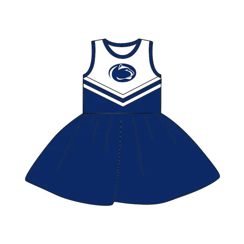 5.2  Baby Girls Team Sleeveless 11 A-Line Dresses Preorder(moq 3)