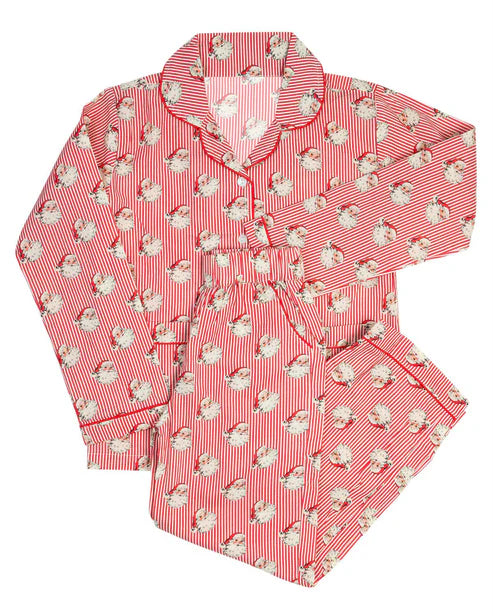 5.24 GLP1937 Baby Kids Christmas Santa Tops Pants Pajamas Clothes Sets Preorder