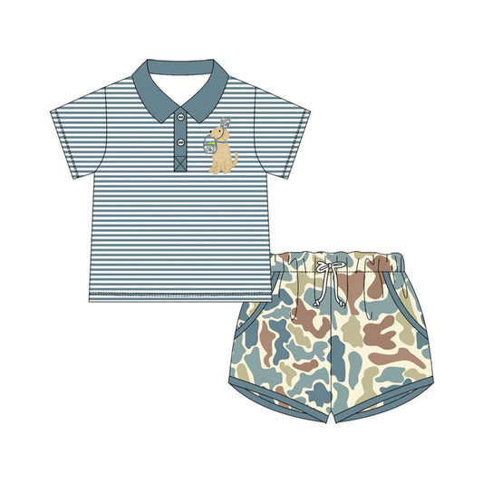 11.19 MOQ：5pcs BSSO1679 pre-order baby boy clothes pubby toddler boy easter summer outfit