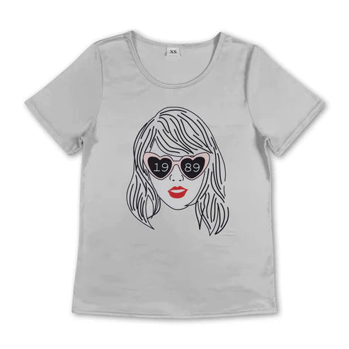 GT0900 Adult Women Grey Singer TS 1989 Tee Shirts Tops Preorder