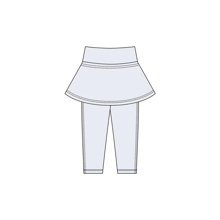 11.21 MOQ：5pcs P0984 pre-order baby girl clothes grey girl winter skirt yoga pant