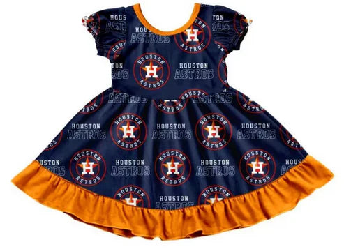 5.8 Girls custom Team H short-sleeved skirt