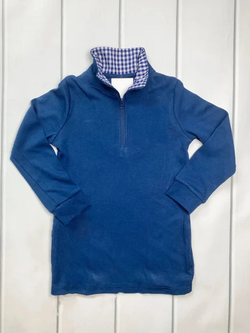 9.22 BT1360 Baby Boys Hot Blue Long Sleeve MGG Zipper Pullovers Top Preorder