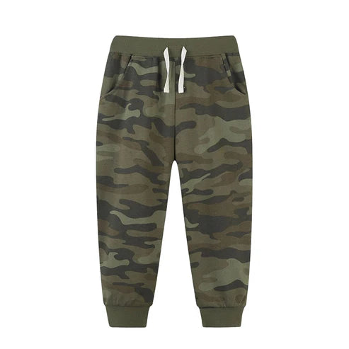 9.23 P0857 Baby Boys Western Green Camo Pockets Legging Pants With Belt Preorder