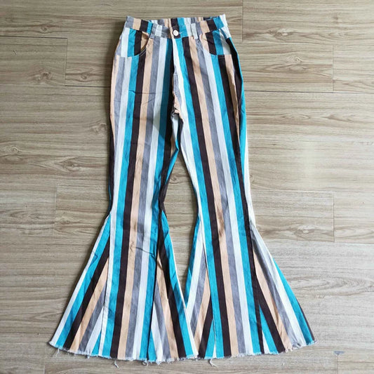 P0009 Adult Striped Jeans