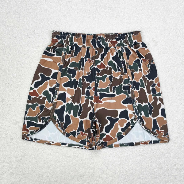 SS0355 Adult Western camouflage beige shorts