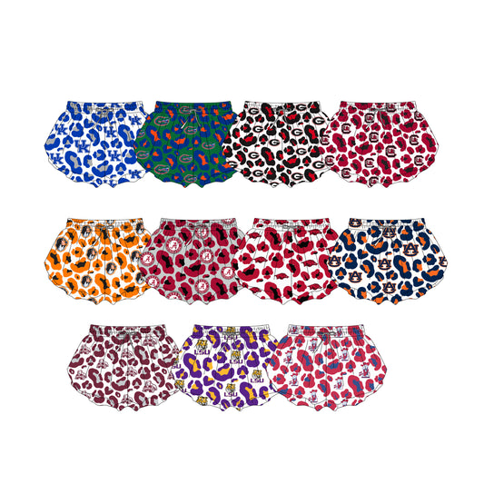 26.1.13 Custom MOQ:3 or 5 pcs each design milk silk Sibling baby boy clothes summer team camouflage shorts 11
