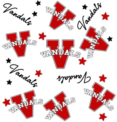 10.11 Custom Moq 8 Baby Boys Red Vandals Team Zipper Hoodies Tops