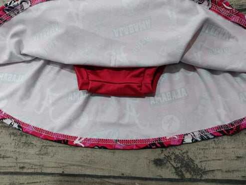 5.6  Baby Girls Alabama Elephant Team Hooded Top Skirts Clothes Sets preorder(moq 3)