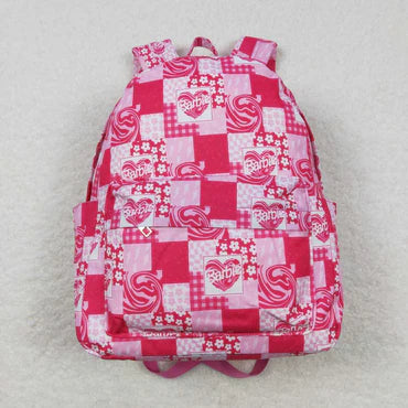 3.11  BA0114 toddler backpack pink flower girl gift back to school preschool bag