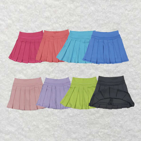 6.9 Sibling Baby Girls Yoga Active Colorful Short Skirts Bottoms