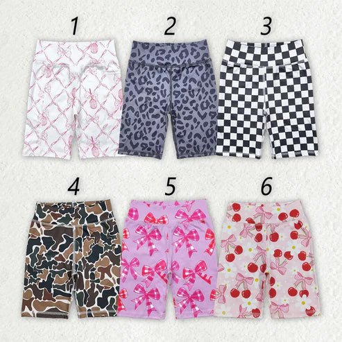 5.9 6 Colors Sibling Baby Girls Tennis Yoga Biking Shorts Bottoms