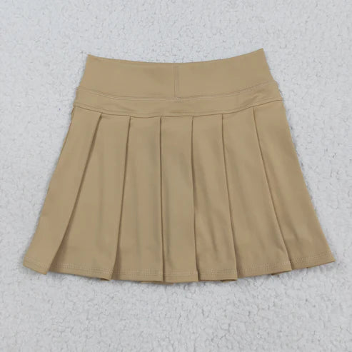 8.13 GLK0123 Baby Girls Khaki Yoga Skorts Bottom
