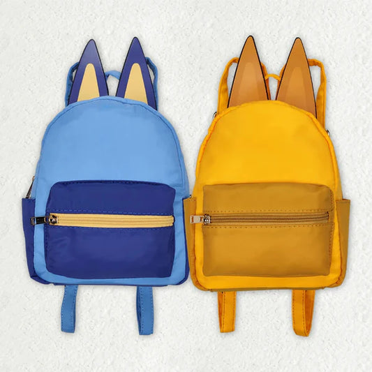3.19 Sibling Baby Kids Cute Dog Ears Backpacks Bags