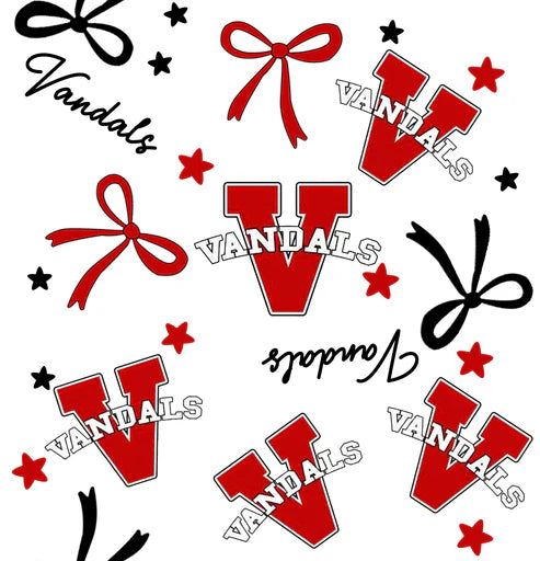 10.11 Custom Moq 8 Baby Girls Red Vandals Team Zipper Hoodies Tops