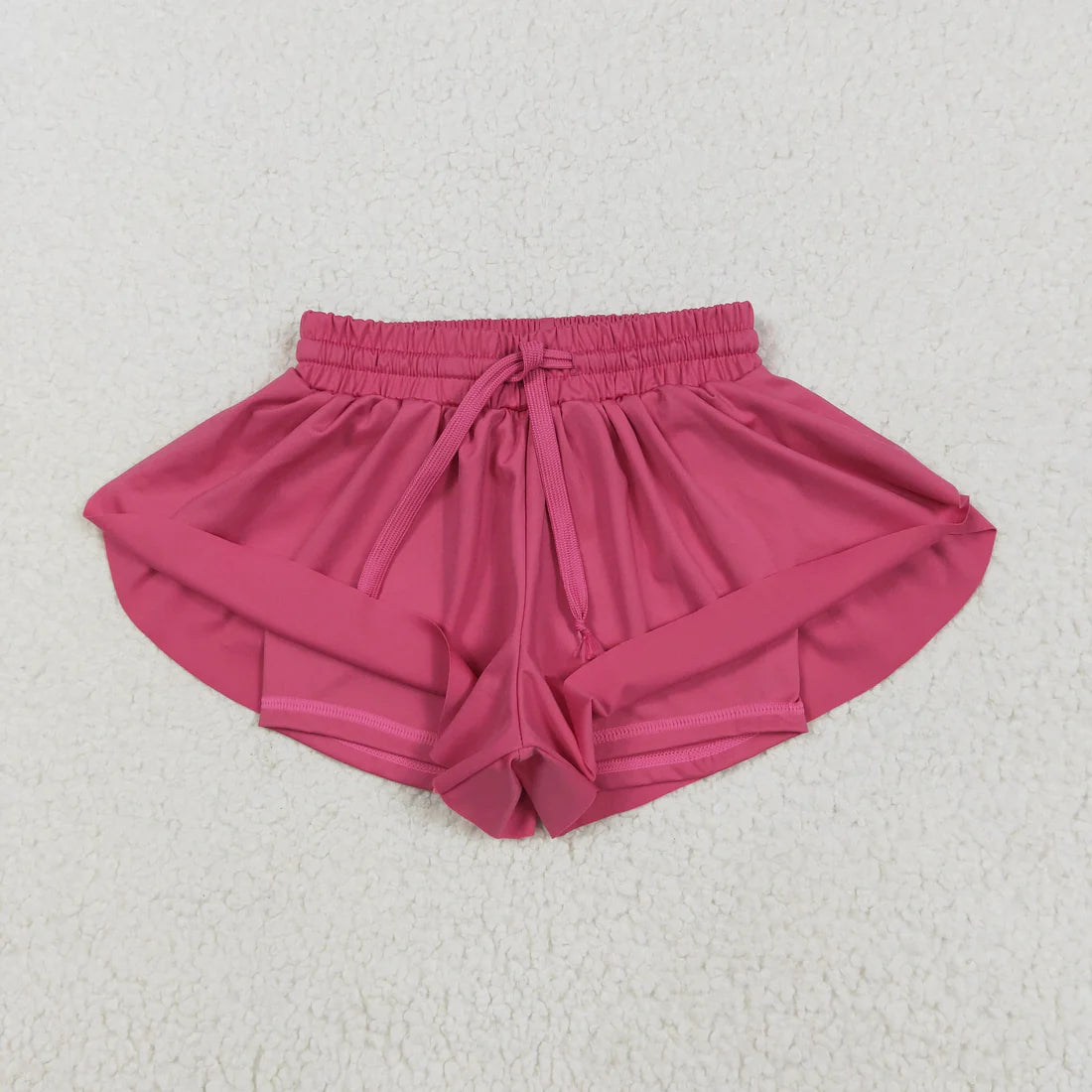 6.2 SS0545 Baby Girls Hot Pink Skort Shorts Bottoms