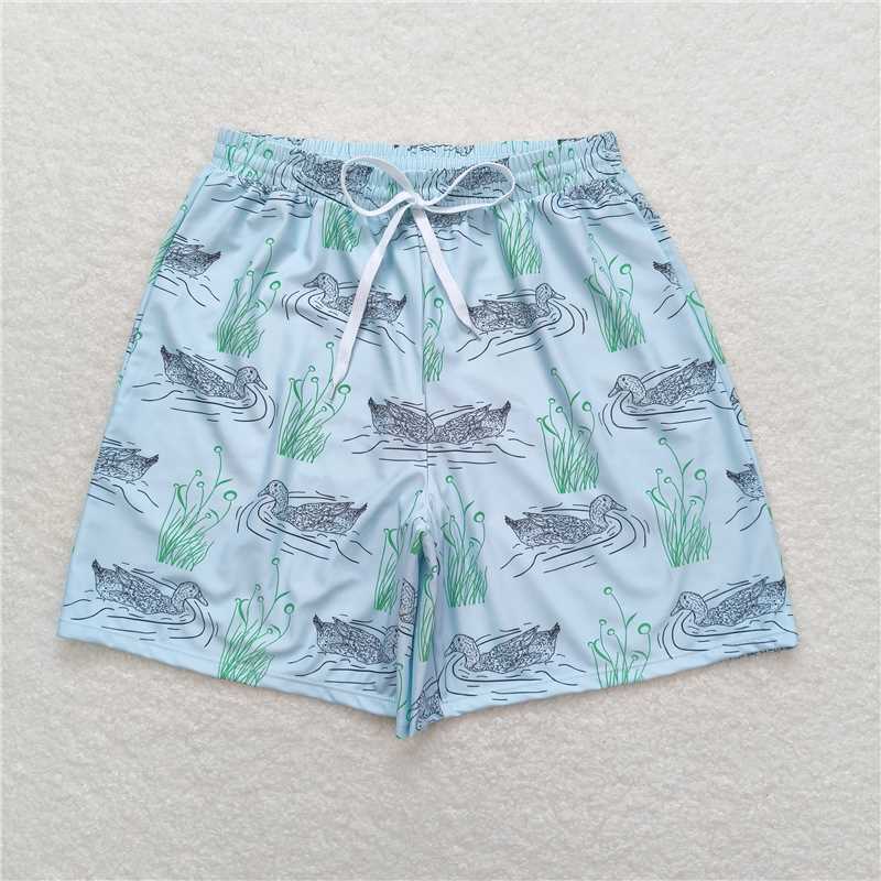 S0359 Aqua swimming trunks for male duck for adults