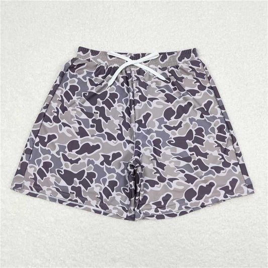 S0323 Camouflage swimming trunks for adult men