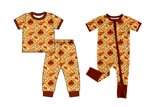 26.1.19 Custom MOQ:3 or 5 pcs each design milk silk Sibling baby boy clothes boot short sleeve pants sets and romper