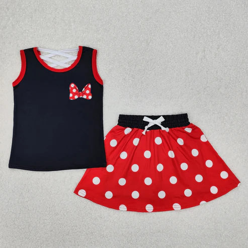 5.3 Sibling 10(7) Colors Baby Girls Princess Castles Shirt Skorts Skirts Outfits