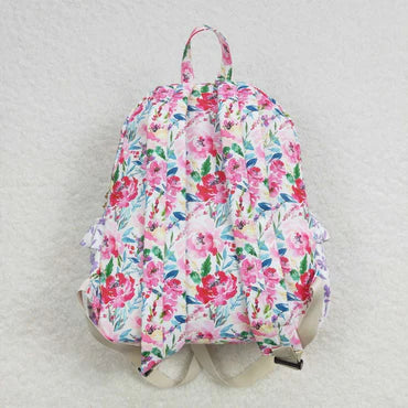 3.11  BA0101 RTS toddler backpack flower floral girl gift back to school preschool bag travel bag