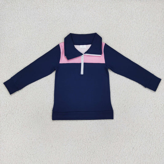 RTS NO MOQ（In Stock) BT0290 baby boy clothes Long-Sleeve Top
