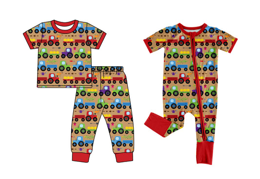 26.1.12 Custom MOQ:3 or 5 pcs each design milk silk Sibling baby boy clothes short sleeve pants sets and romper