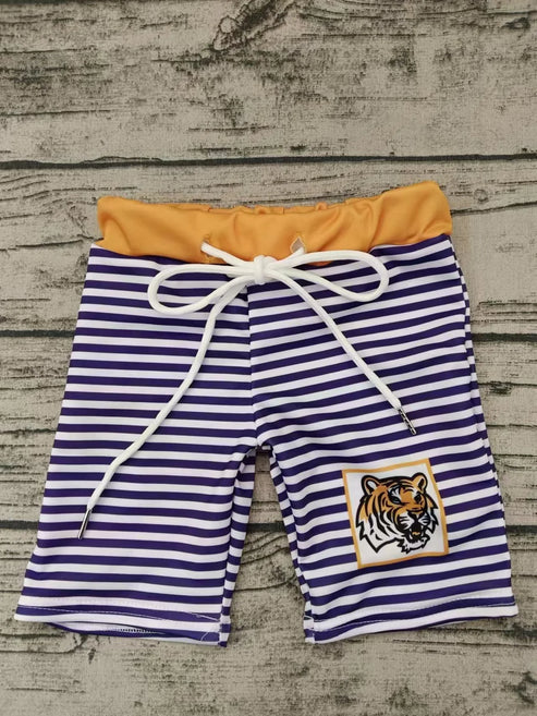 5.5  Baby boys team tiger trunks swimsuits preorder(moq 3)