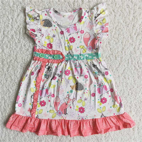 4.7 C3-9-1 GIRL buckle skirt