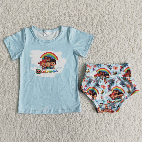 4.7 B15-15 Rainbow coco family briefs set