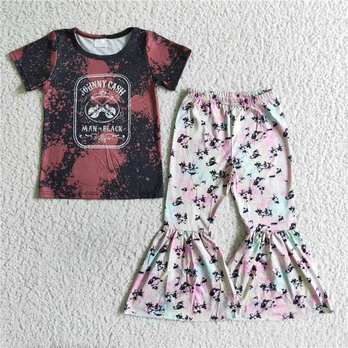 4.22 A1-1 johnny cash guitar pants set