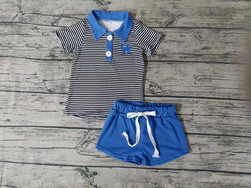 5.7 Baby Boys UK team Pullover Top Shorts Clothes Sets preorder(moq 3)