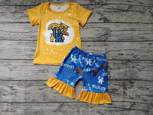 5.7 Baby Girls Team Shorts Clothes Sets preorder(moq 3)