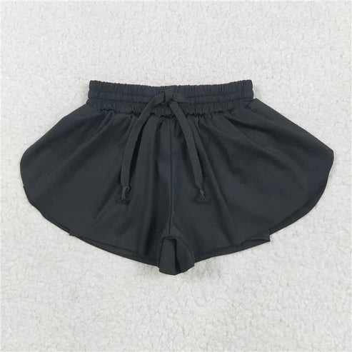 6.26 Sibling (6-10) Baby Girls 10 Colors Skort Yoga Shorts Bottoms