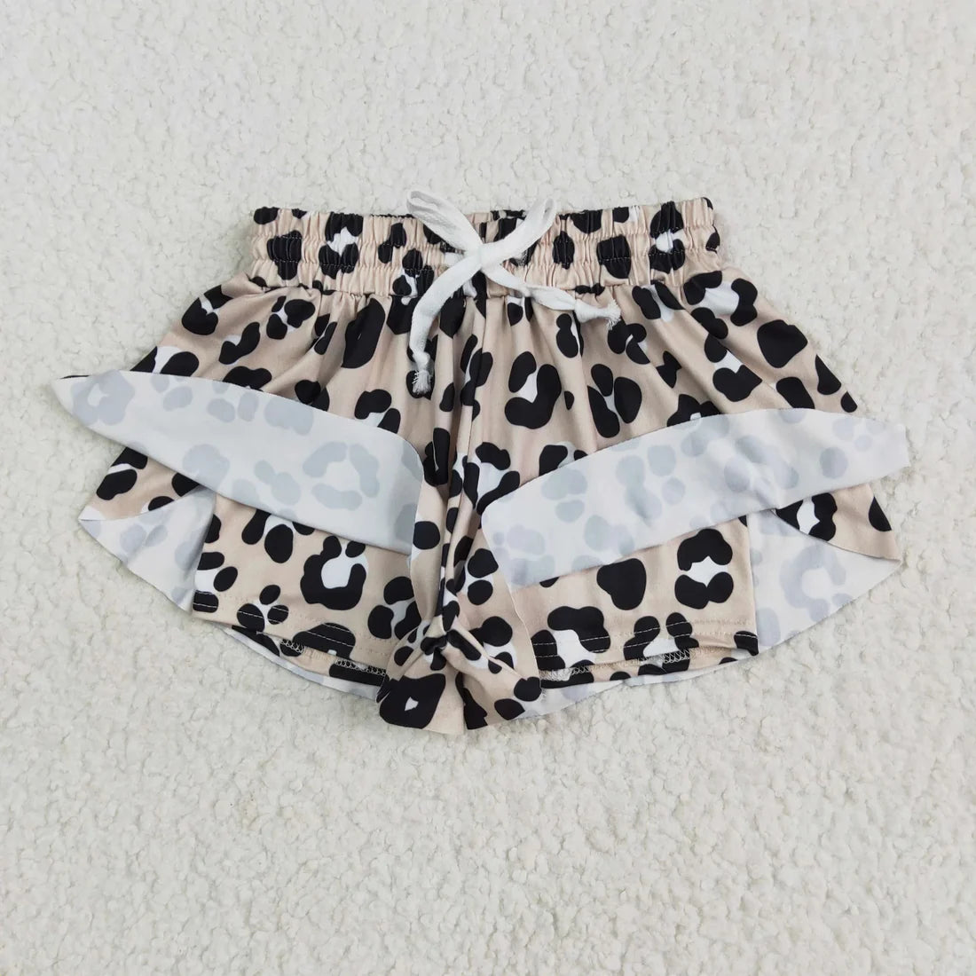 6.2 Sibling Baby Girls Skorts Ruffle Summer Shorts Bottoms