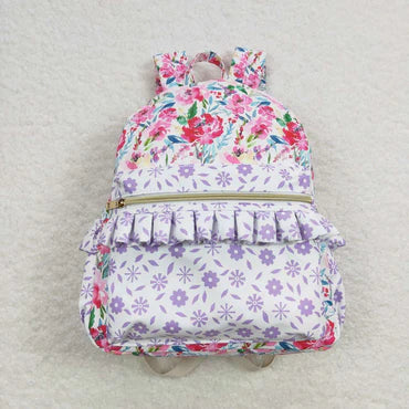 3.11  BA0101 toddler backpack flower floral girl gift back to school preschool bag travel bag 1