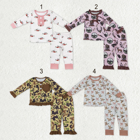 Sibling Baby Boys girls clothes summer long sleeve pants Clothes Sets