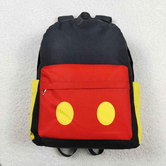 BA0184 Cartoon boy red and black backpack