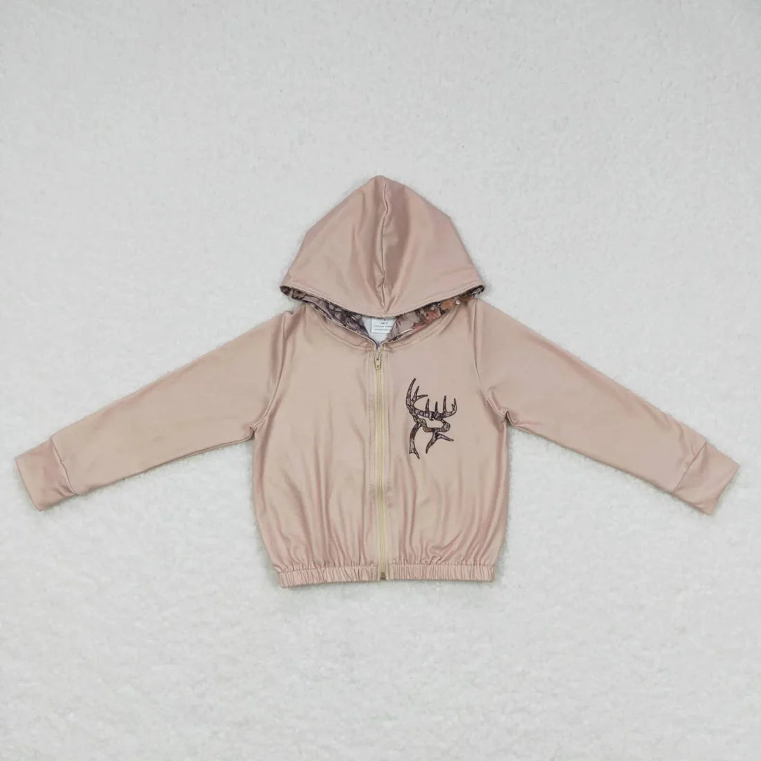 6.2 Sibling Baby Girls Camouflage Hunting Season Hooded Tops Cardigans Jackets