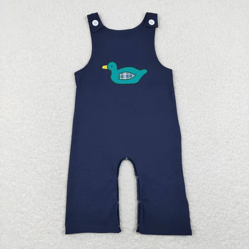 5.3  Sibling Baby Boys Camo Ducks Hunting Rompers