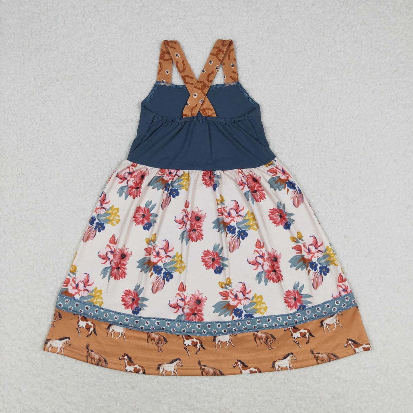 GSD1193 Girls summer cartoon animal short-sleeved dress Regular price$8.00 USD