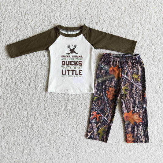 9.5 6 A15-15 camo boys outfits