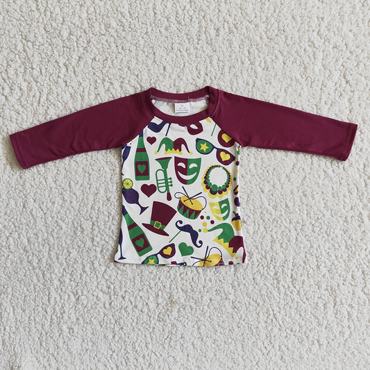 RTS NO MOQ(In Stock) baby boy clothes long-Sleeved Top