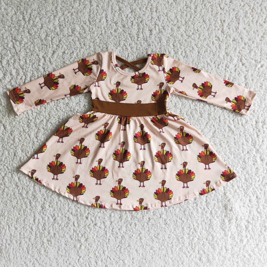 6 C10-19 Turkey long-sleeved dress