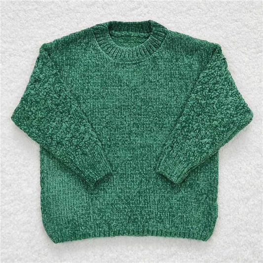 GT0217 Dark green sweater