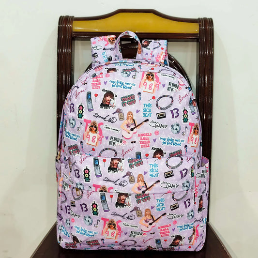 BA0238 1989 country music singer Purple Backpack