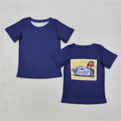 5.10 Sibling Baby Boys Hunting Duck Short Sleeve Tee Shirts Tops