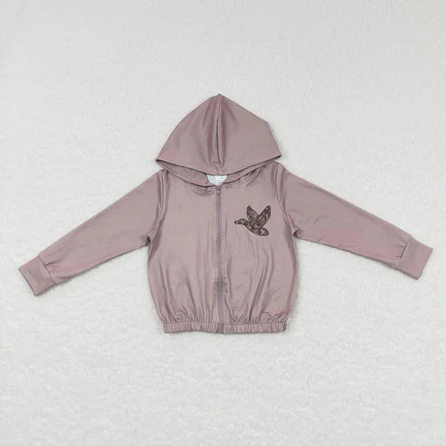 6.2 Sibling Baby Girls Camouflage Hunting Season Hooded Tops Cardigans Jackets