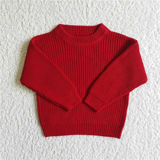 GT0032 Red Sweater Top